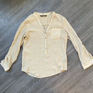 Sheer dress shirt- size small (petite)